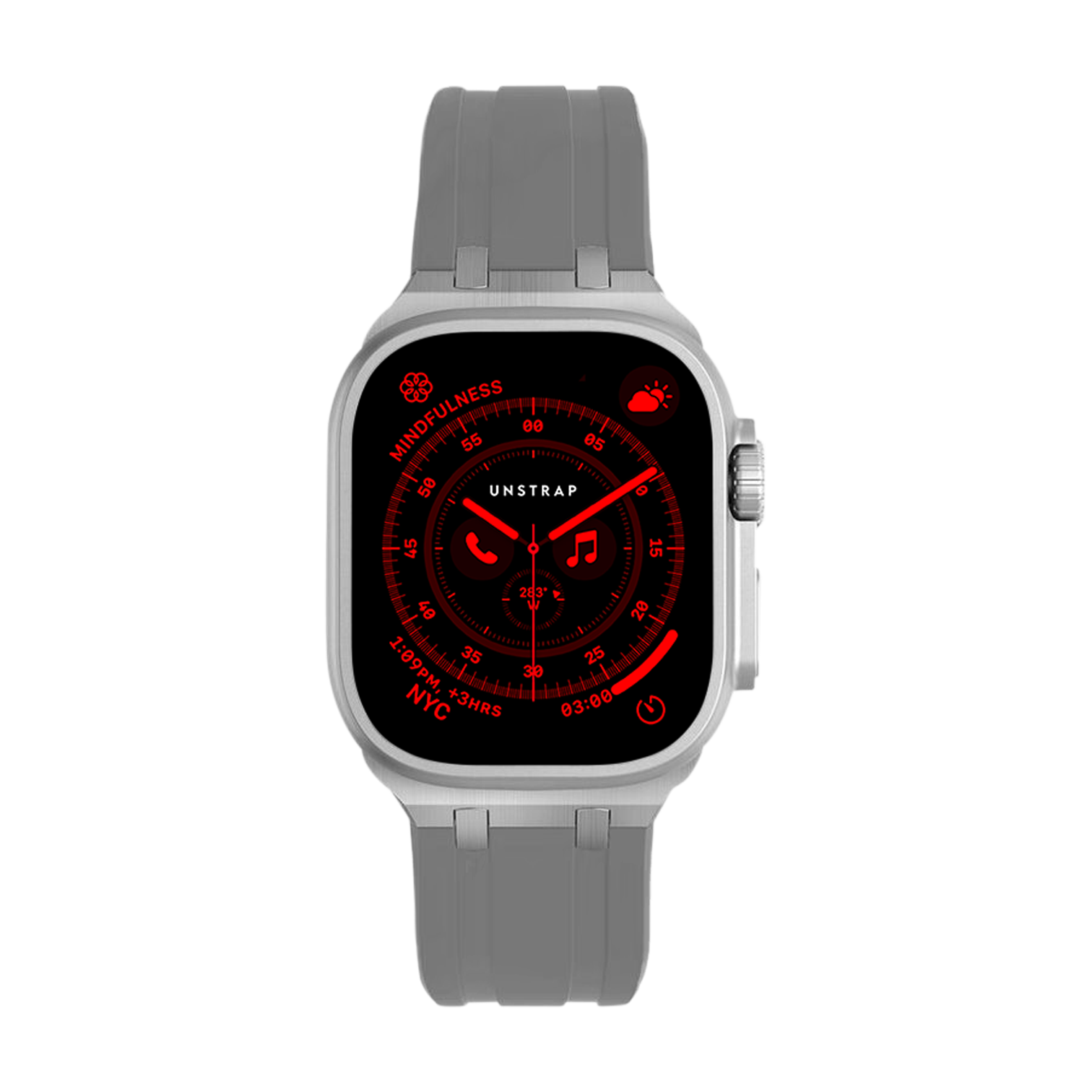 Apple Watch Bracelet Strap - Berlin - Grey