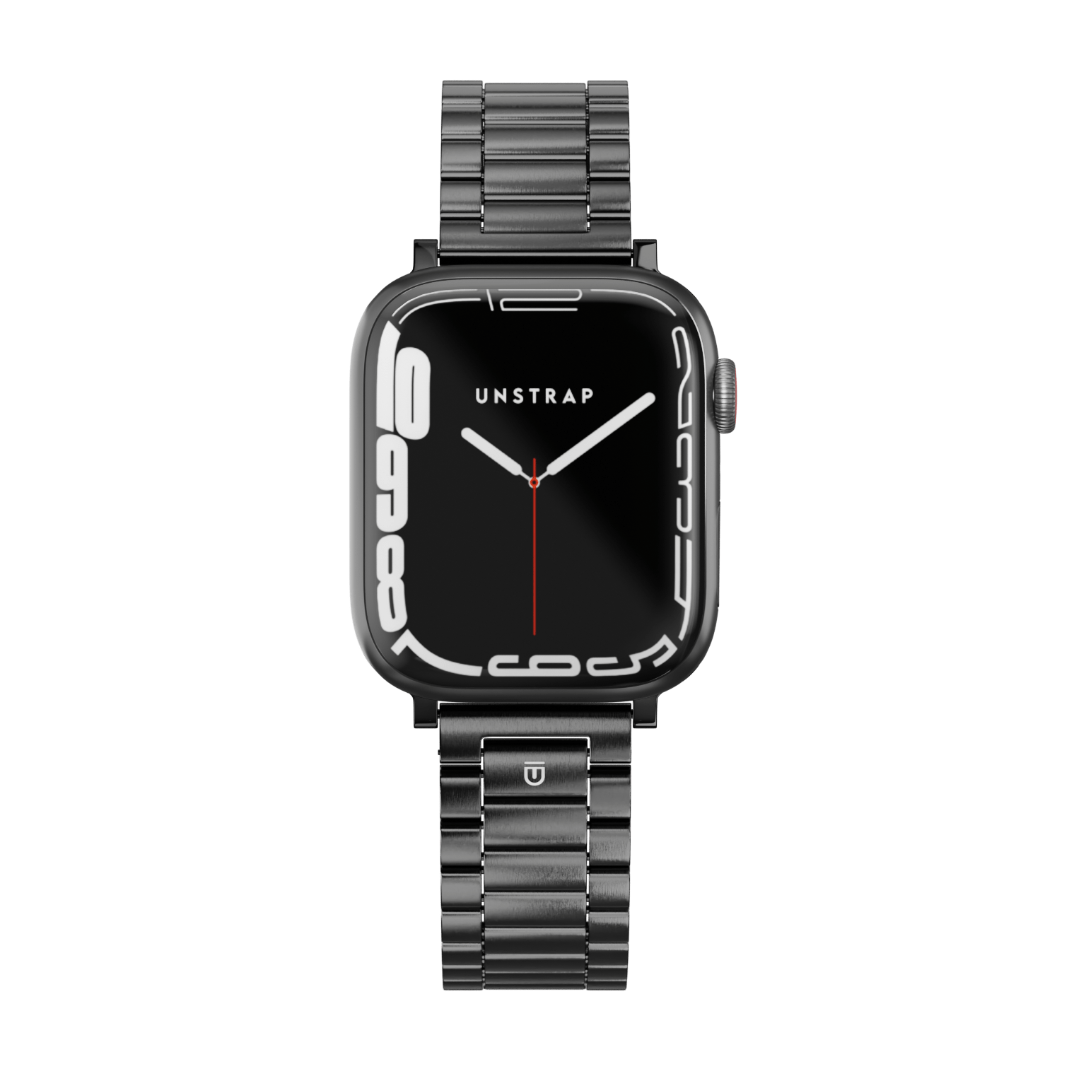 Apple Watch Bracelet Strap - Monte Carlo - Black