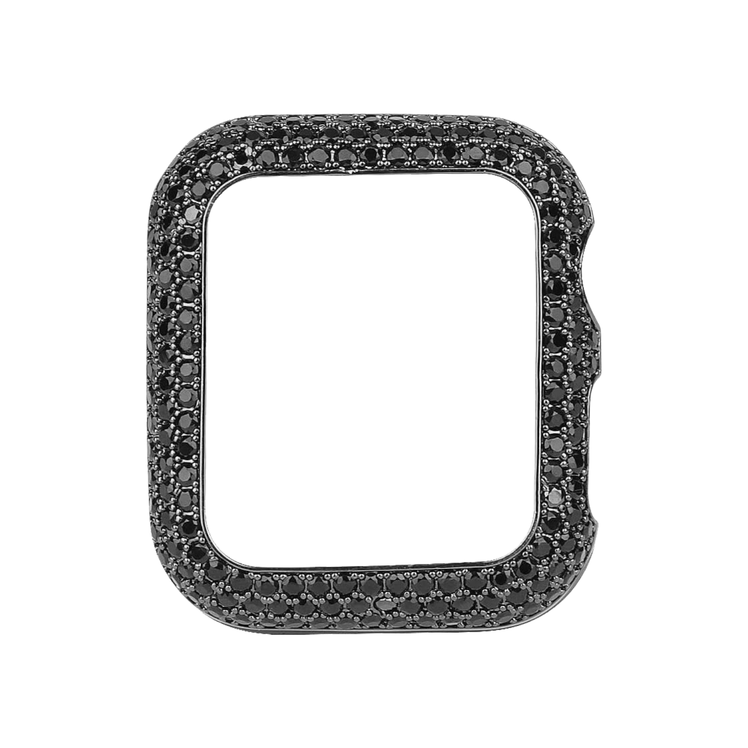 Multi Crystal Apple Watch Case - All Black