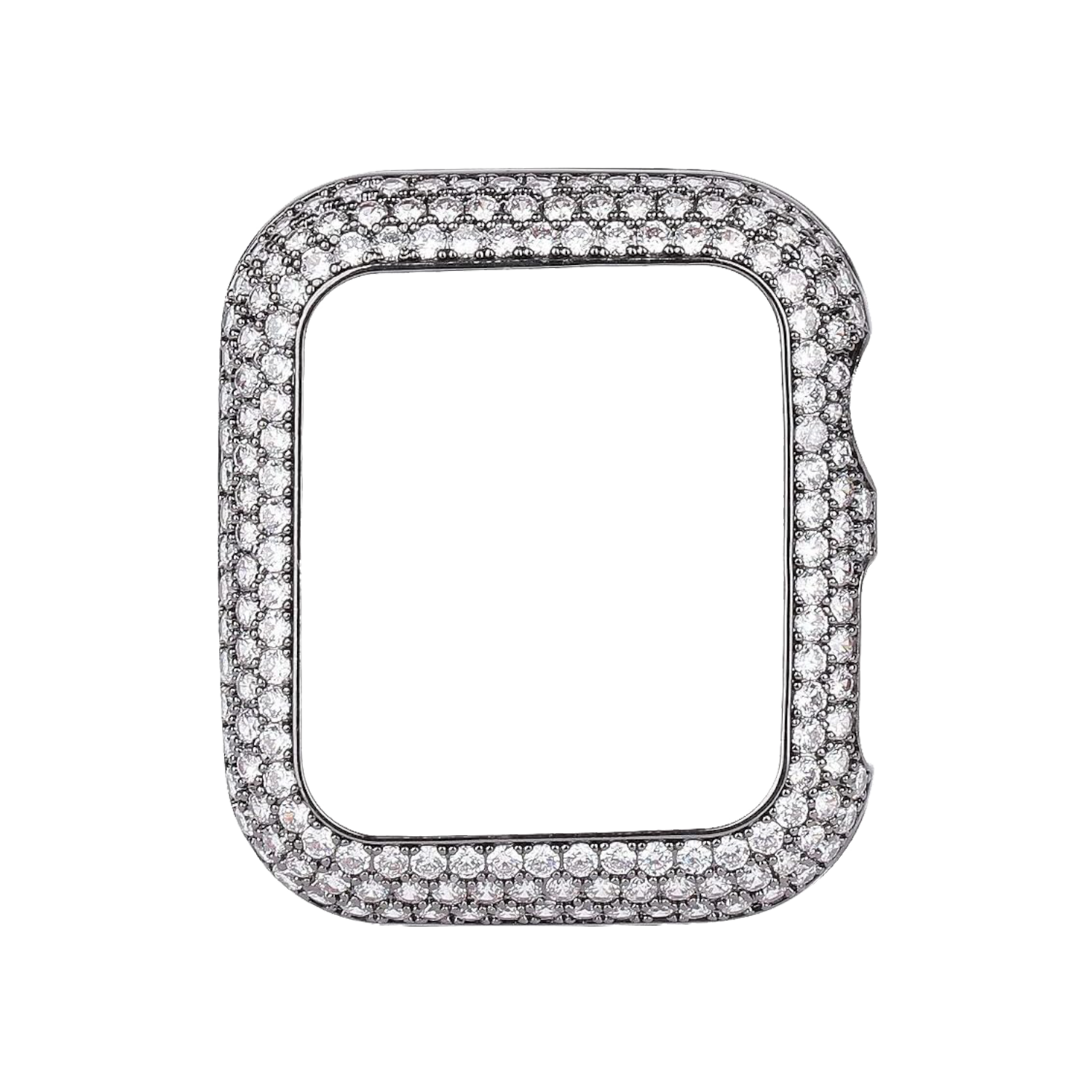 Multi Crystal Apple Watch Case - Black