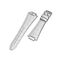 Apple Watch Strap Silver White ML - Leather