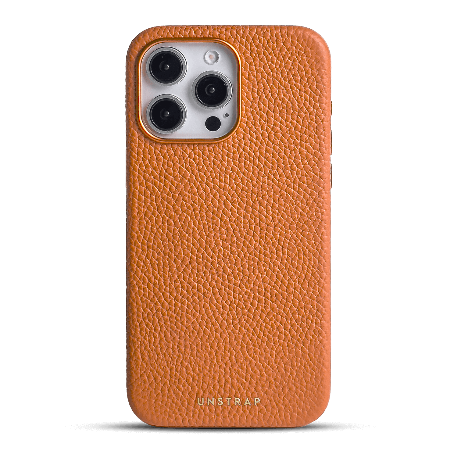 Pebbled Leather MagSafe iPhone Case - Sunset