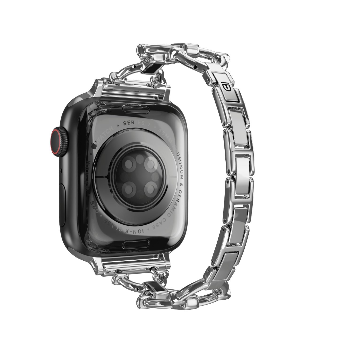 Apple Watch Bracelet Strap - Rome - Silver