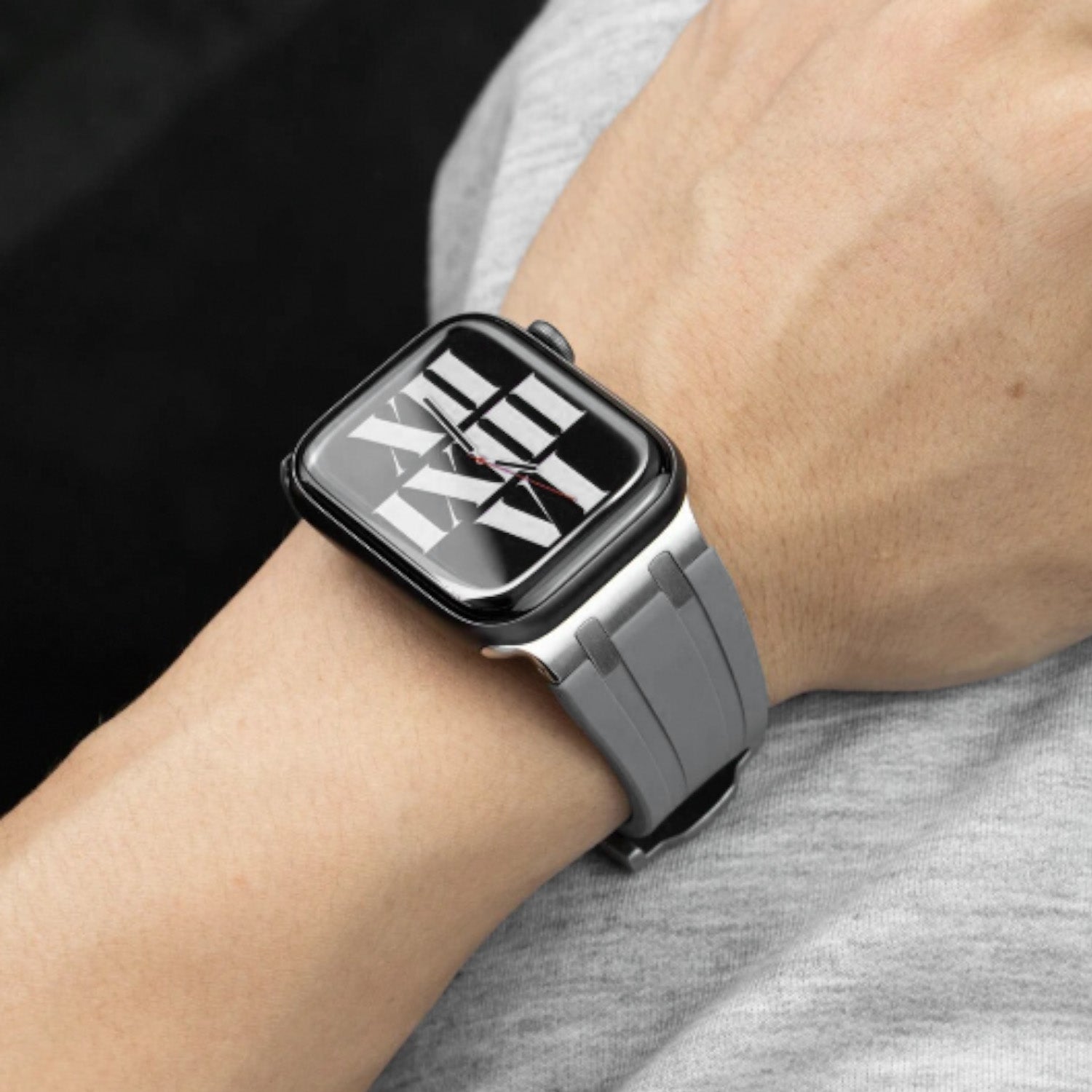 Apple Watch Bracelet Strap - Berlin - Grey