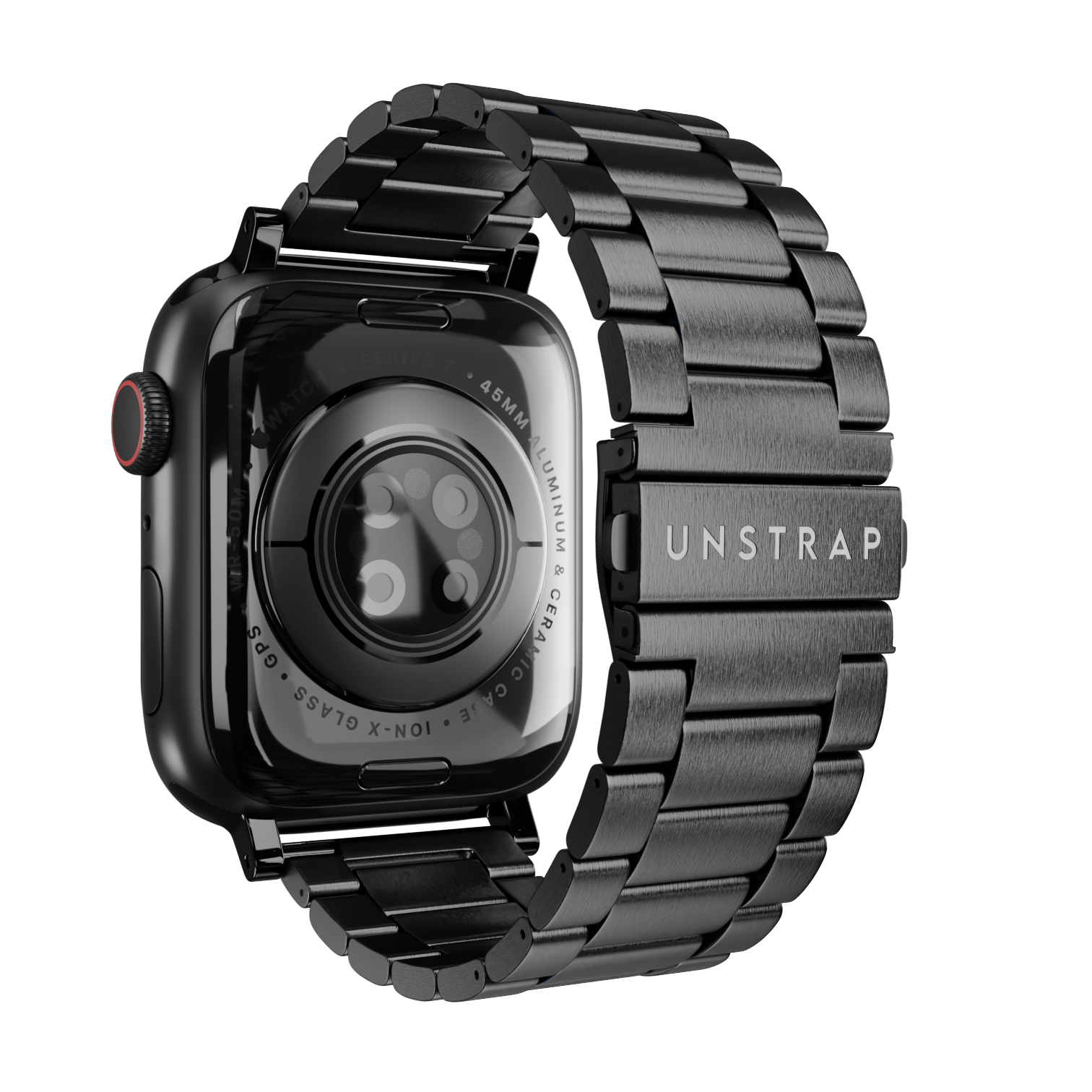 Apple Watch Bracelet Strap - Monte Carlo - Black