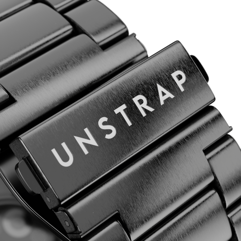 Apple Watch Bracelet Strap - Monte Carlo - Black
