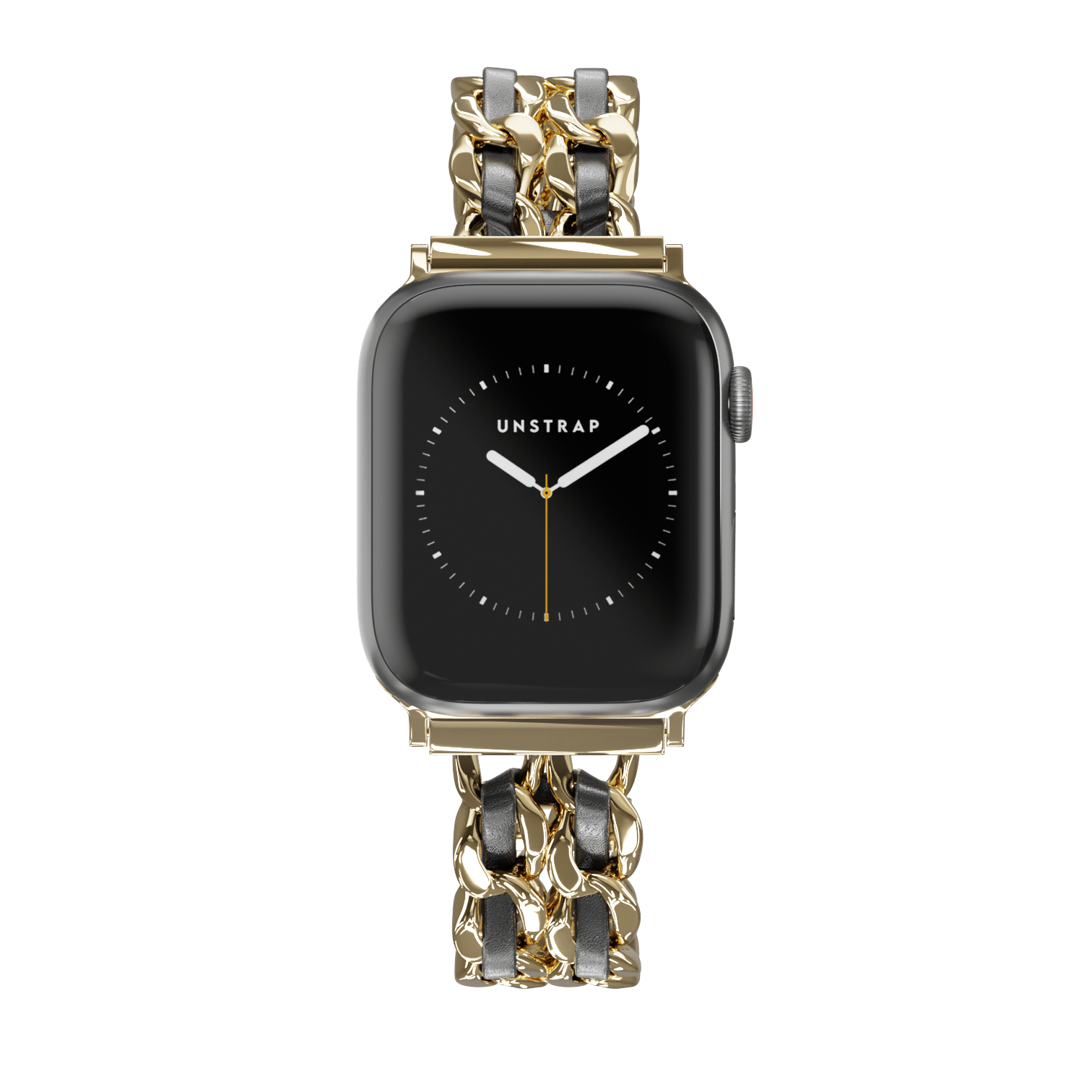 UNSTRAP Apple Watch Bracelet Strap - Florence - Gold Black, 38/40/41mm