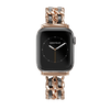 Apple Watch Bracelet Strap - Florence - Rose Gold Black
