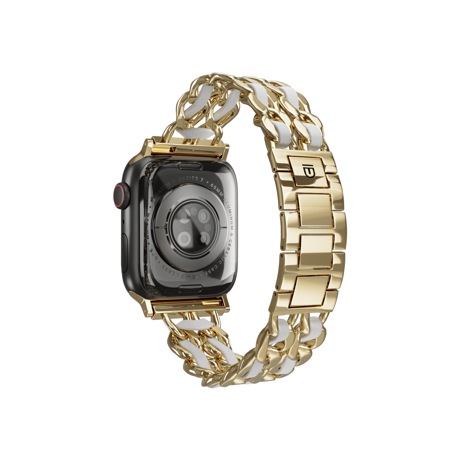 Apple Watch Bracelet Strap - Florence - Gold White