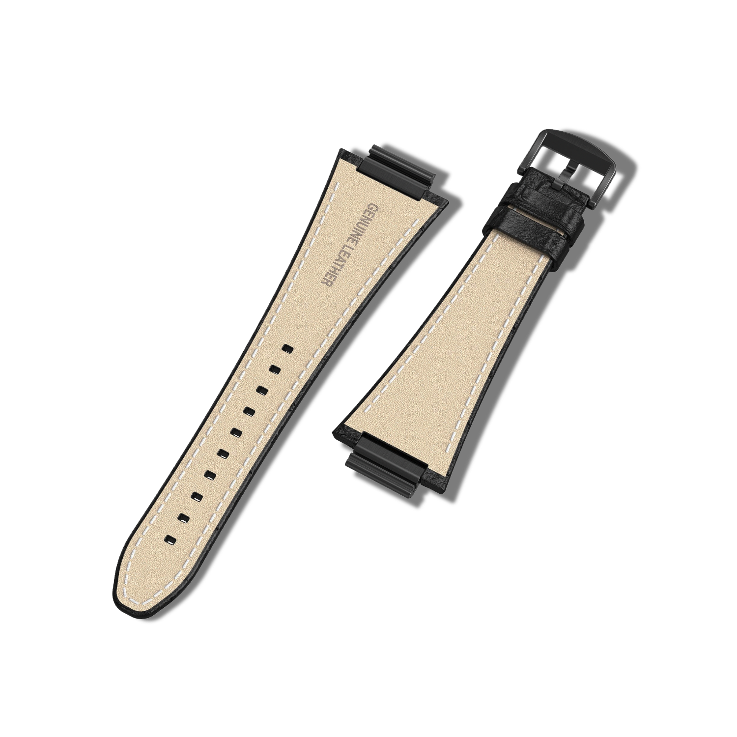 Apple Watch Strap Black ML - Leather