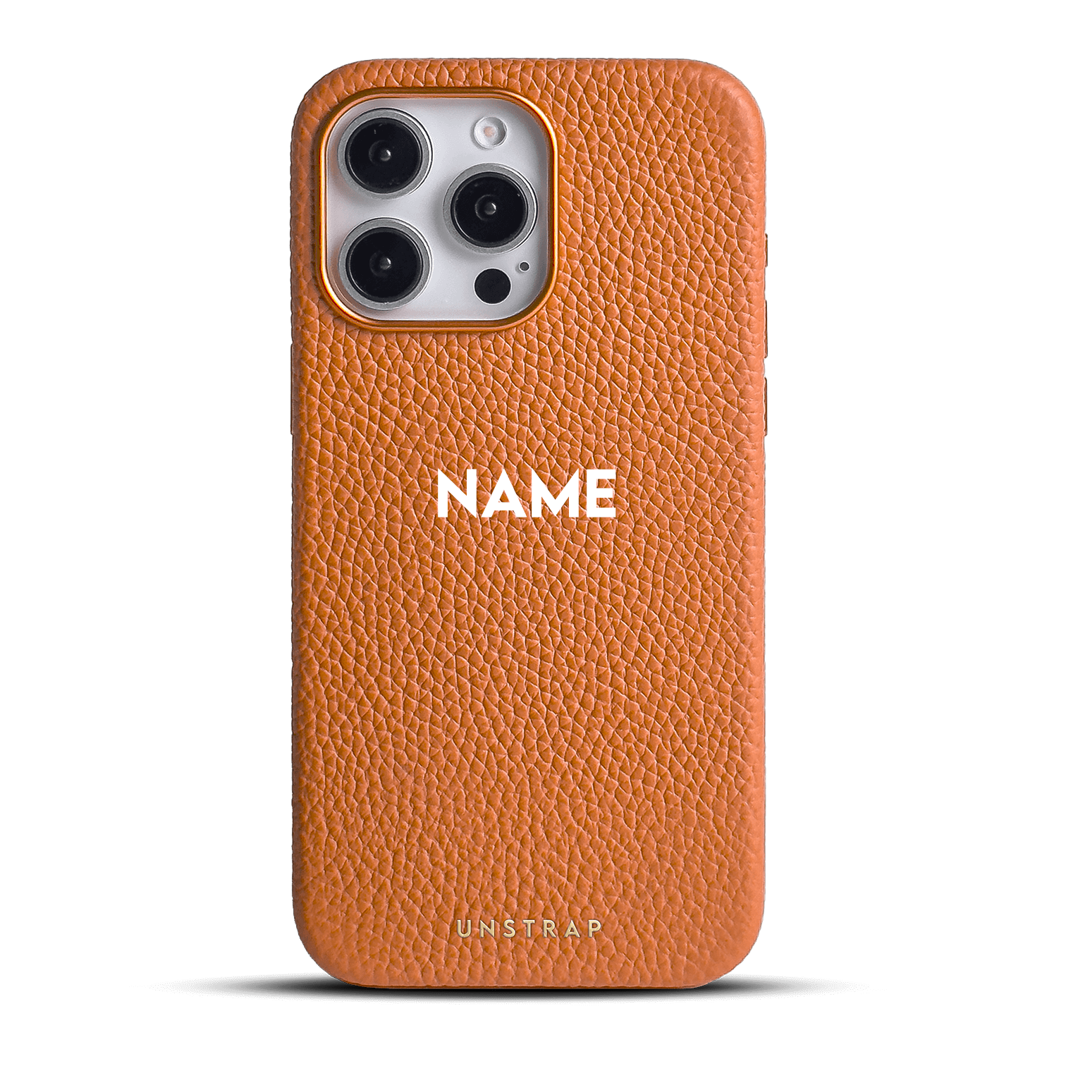 Pebbled Leather MagSafe iPhone Case - Sunset