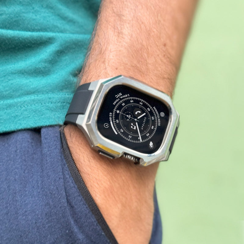 Apple Watch Case Silver ML Ultra - Rubber