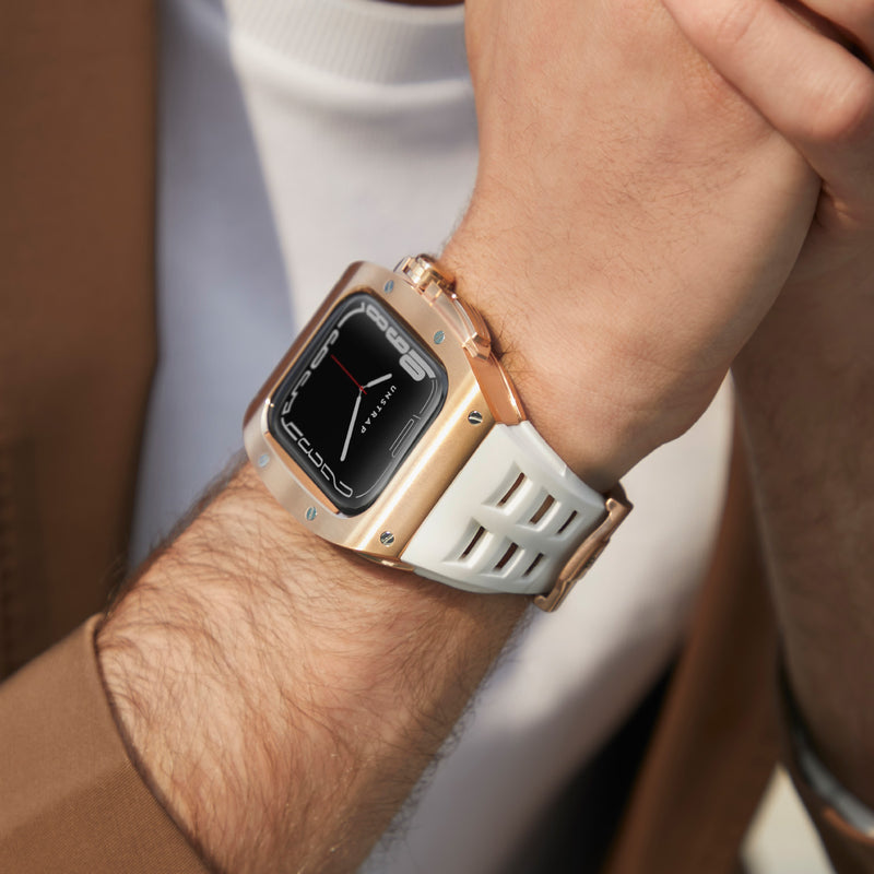 Apple Watch 錶殼玫瑰金 MC - 橡膠