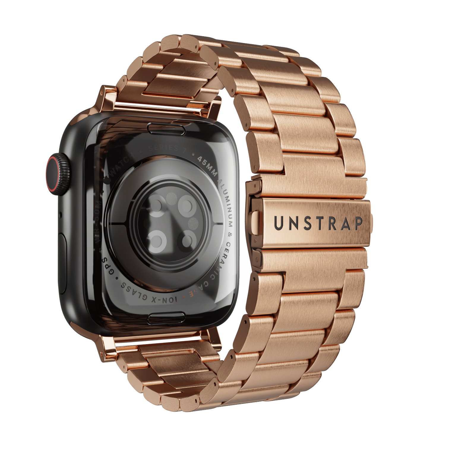 Apple Watch Bracelet Strap - Monte Carlo - Rose Gold