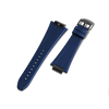 Apple Watch Strap Black Navy ML - Rubber