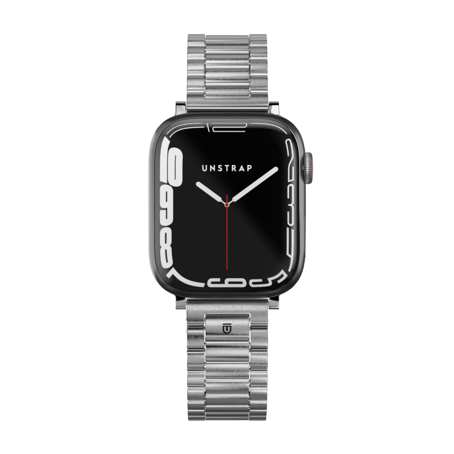 Apple Watch Bracelet Strap - Monte Carlo - Silver