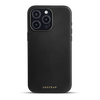 Soft Leather MagSafe iPhone Case - Black