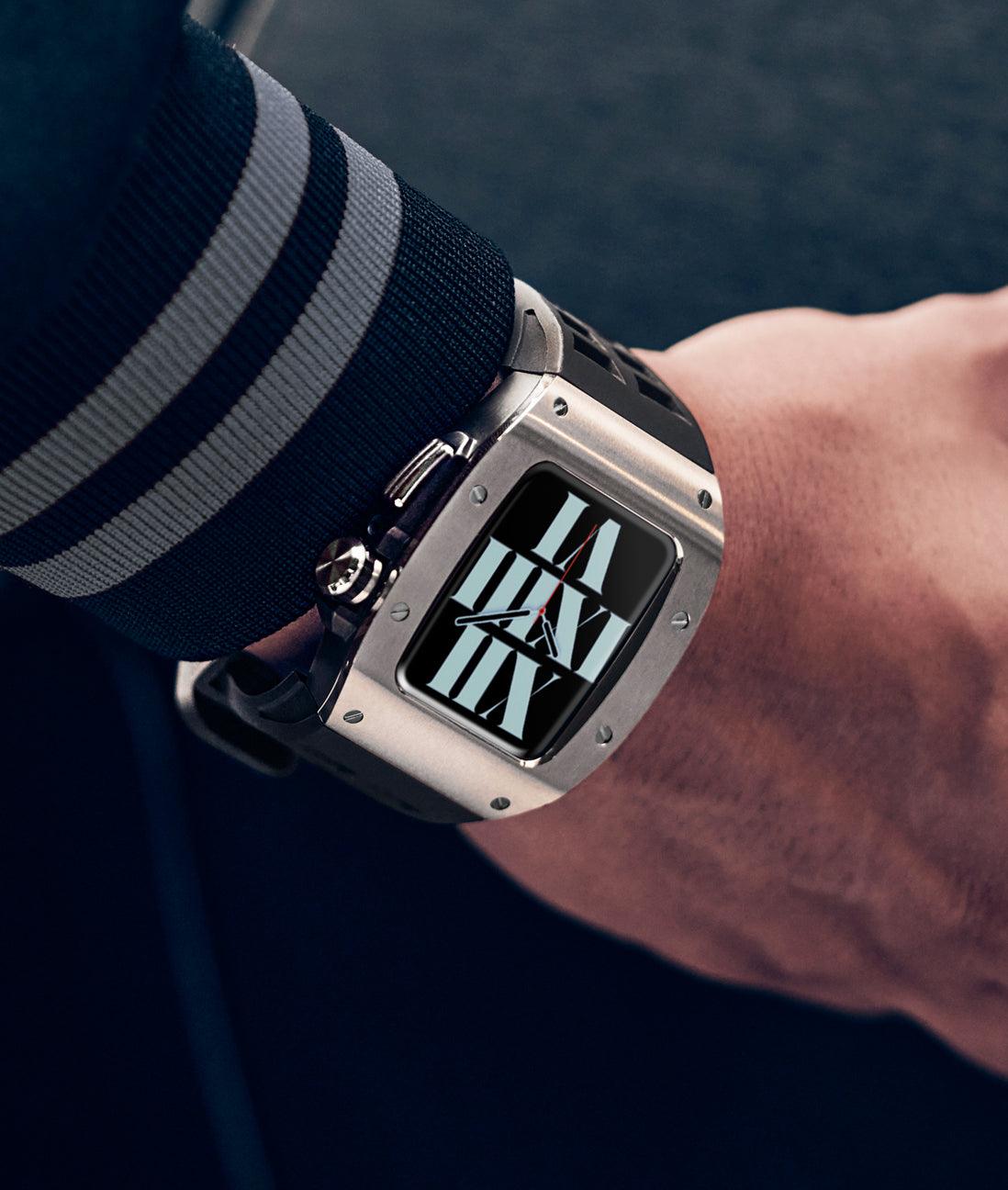 Apple Watch 錶殼銀色 MC - 橡膠
