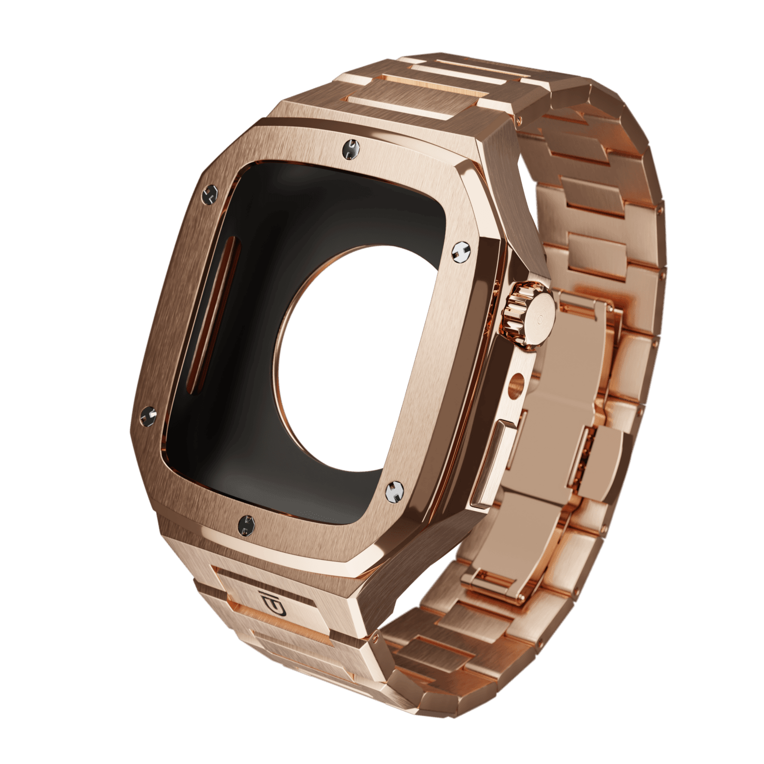 新入荷 時計 44 RoseGold Crystal Case AppleWatch 時計 - bestcheerstone.com