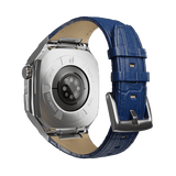 Apple Watch Case Silver ML - Leather - UNSTRAP 
