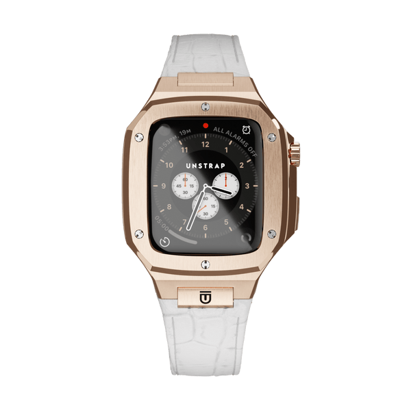 Apple Watch Case Rose Gold ML - Leather – UNSTRAP