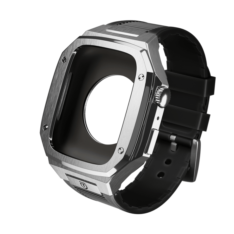 Apple Watch Case Silver ML - Rubber