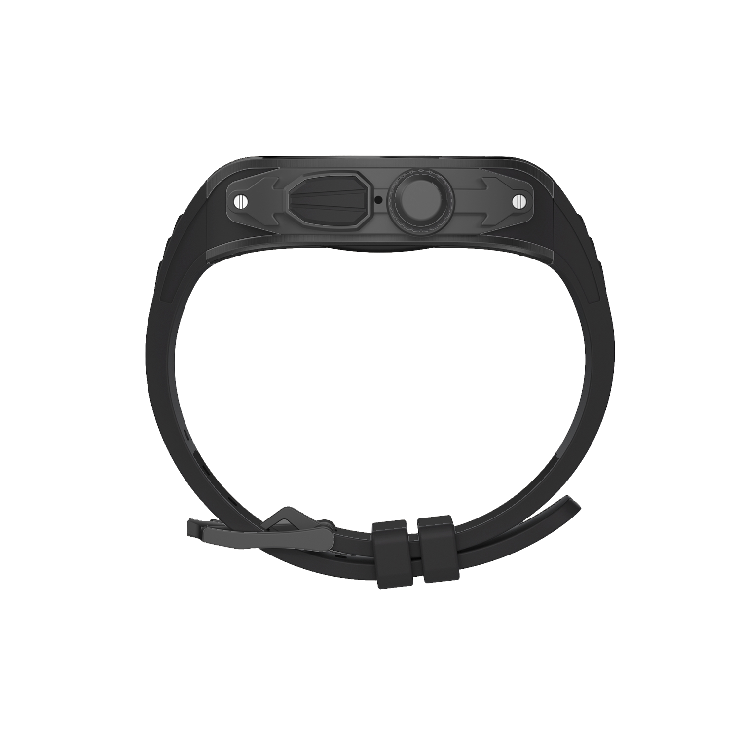 Apple Watch 錶殼摩納哥超黑 - 橡膠