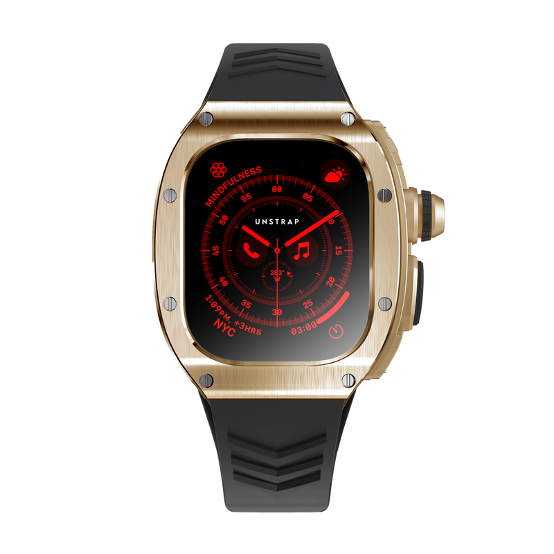 Apple Watch Case Monaco Ultra Rose Gold - Rubber